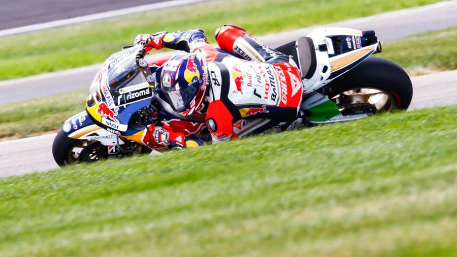 Stefan Bradl foi o oitavo nos EUA | <a href="https://gutenberg.quatrorodas.abril.com.br/moto/noticias/motogp-marquez-pole-indianapolis-750328.shtml" rel="migration">Leia mais</a>