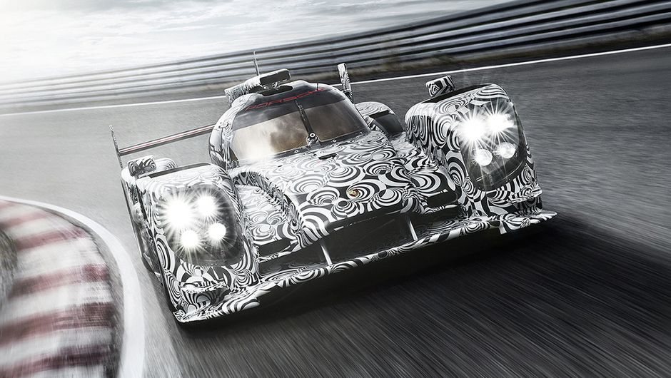 Porsche LMP1 camuflado