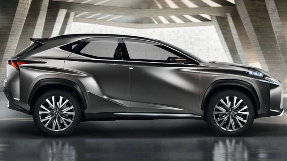 Com este conceito a marca explora o potencial do crossover compacto de luxo | <a href="%20https://gutenberg.quatrorodas.abril.com.br/saloes/frankfurt/2013/lexus-lf-nx-752303.shtml" rel="migration">Leia mais</a>