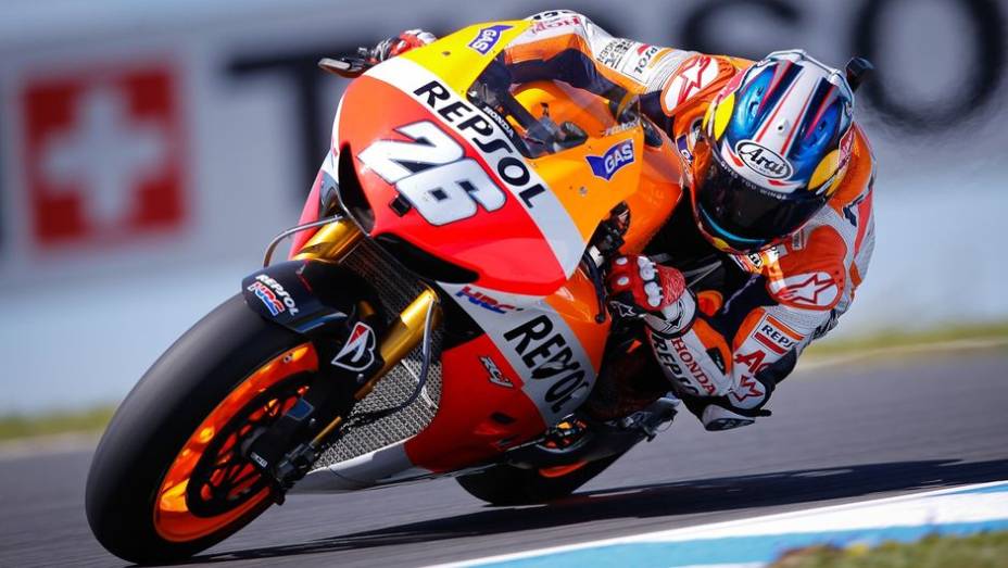 Dani Pedrosa (Repsol Honda Team) partirá em quinto | <a href="https://gutenberg.quatrorodas.abril.com.br/moto/noticias/motogp-lorenzo-pole-australia-757585.shtml" rel="migration">Leia mais</a>