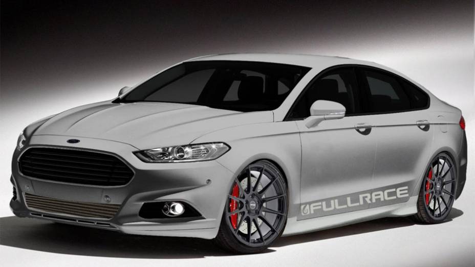 Ford Fusion Full-Race Motorsports | <a href="https://gutenberg.quatrorodas.abril.com.br/noticias/fabricantes/ford-mostrara-fusion-400-cavalos-sema-show-757813.shtml" rel="migration">Leia mais</a>