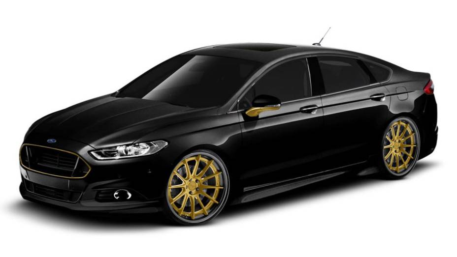 Ford Fusion DSO Ewyewear | <a href="https://gutenberg.quatrorodas.abril.com.br/noticias/fabricantes/ford-mostrara-fusion-400-cavalos-sema-show-757813.shtml" rel="migration">Leia mais</a>