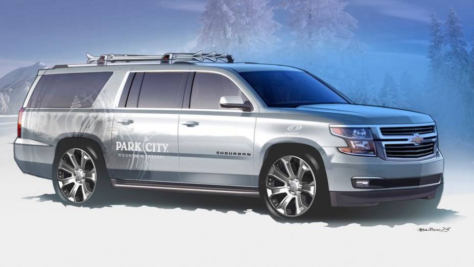 Chevrolet Suburban Half-Pipe concept | <a href="https://gutenberg.quatrorodas.abril.com.br/noticias/fabricantes/chevrolet-revela-mais-novidades-sema-show-759265.shtml" rel="migration">Leia mais</a> | <a href="https://gutenberg.quatrorodas.abril.com.br/galerias/especiais/sema-show-2013-parte-1" rel="migration"></a>