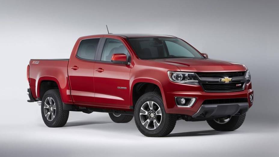 A Chevrolet mostrou a nova geração da picape Colorado no Salão de Los Angeles | <a href="https://gutenberg.quatrorodas.abril.com.br/noticias/saloes/los-angeles-2013/chevrolet-apresenta-nova-colorado-760712.shtml" rel="migration">Leia mais</a>