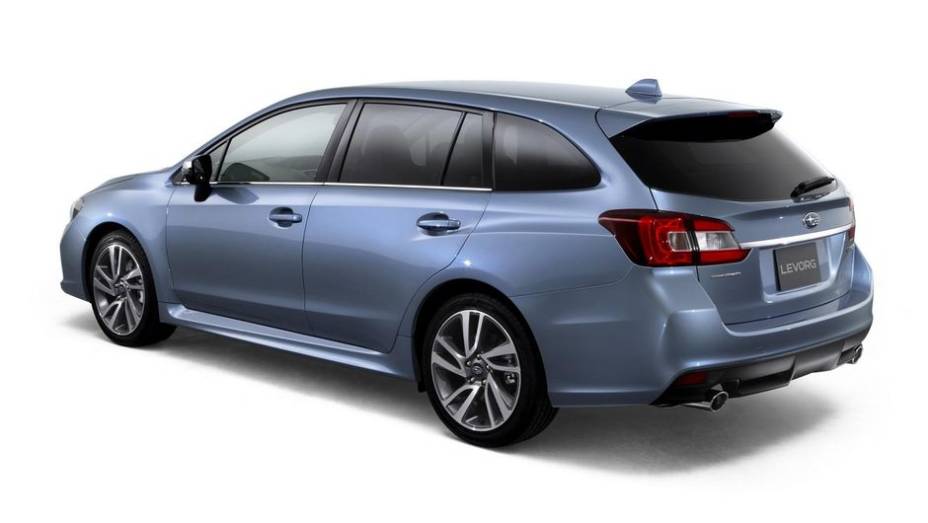Definido pela marca como uma "sports tourer", a perua já tem design muito próximo a uma versão de produção | <a href="https://gutenberg.quatrorodas.abril.com.br/noticias/saloes/toquio-2013/subaru-apresenta-prototipo-levorg-760736.shtml" rel="migration">Leia mais</a>