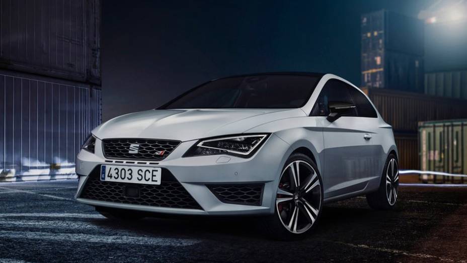 A Seat apresentou oficialmente o novo modelo topo de linha da gama Leon | <a href="https://gutenberg.quatrorodas.abril.com.br/noticias/saloes/genebra-2014/novo-seat-leon-cupra-oficialmente-apresentado-genebra-775226.shtml" rel="migration">Leia mais</a>