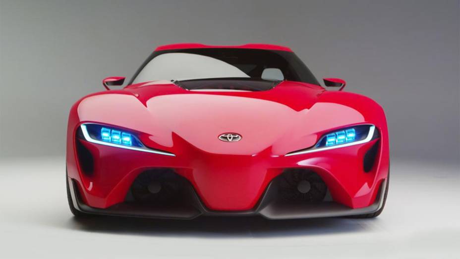 Com design agressivo, FT-1 se parece com um GT-86 com um corpo musculoso | <a href="https://gutenberg.quatrorodas.abril.com.br/noticias/saloes/detroit-2014/toyota-mostra-ft-1-concept-detroit-769555.shtml" rel="migration">Leia mais</a>