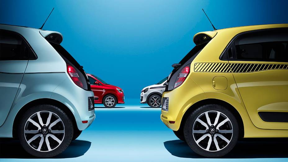 Renault prometeu que o motor traseiro vai entregar uma agilidade impressionante | <a href="https://gutenberg.quatrorodas.abril.com.br/noticias/saloes/genebra-2014/renault-confirma-motorizacao-twingo-775341.shtml" rel="migration">Leia mais</a>