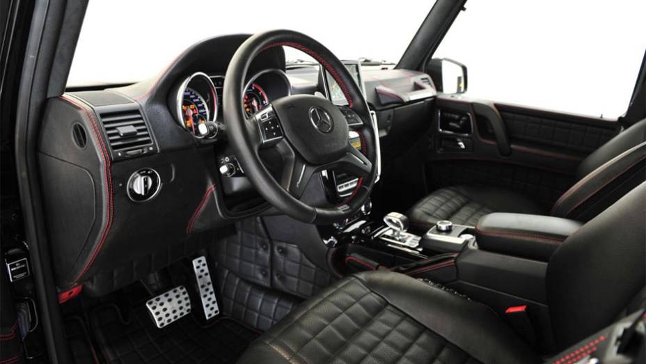 Interior sofisticado | <a href="https://gutenberg.quatrorodas.abril.com.br/noticias/saloes/genebra-2014/brabus-lanca-modelo-produtos-apple-774876.shtml" rel="migration">Leia mais</a>