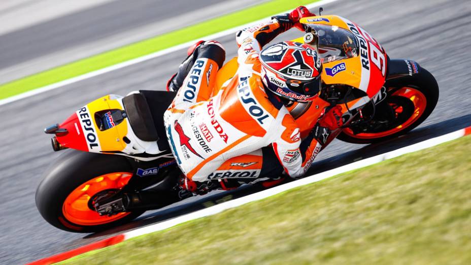 Atual campeão, Márc Márquez foi o quarto | <a href="https://gutenberg.quatrorodas.abril.com.br/moto/noticias/motogp-spargaro-surpreende-lidera-sexta-feira-786039.shtml" rel="migration">Leia mais</a>