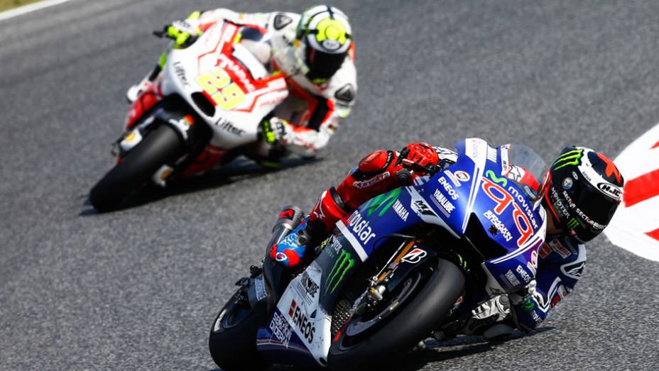 Jorge Lorenzo obteve apenas o quinto posto | <a href="https://gutenberg.quatrorodas.abril.com.br/moto/noticias/motogp-spargaro-surpreende-lidera-sexta-feira-786039.shtml" rel="migration">Leia mais</a>