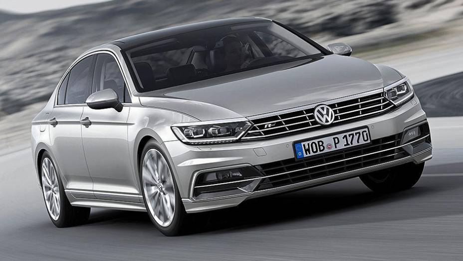 A Volkswagen apresentou a nova geração do Passat | <a href="https://gutenberg.quatrorodas.abril.com.br/noticias/fabricantes/volkswagen-apresenta-novo-passat-788079.shtml" rel="migration">Leia mais</a>