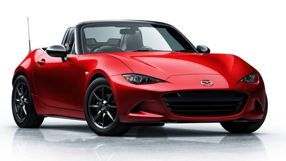 A Mazda lançou oficialmente nesta quinta-feira (4) a quarta geração do seu conversível MX-5 Miata | <a href="https://gutenberg.quatrorodas.abril.com.br/noticias/fabricantes/mazda-lanca-mx-5-miata-2016-798858.shtml" rel="migration">Leia mais</a>