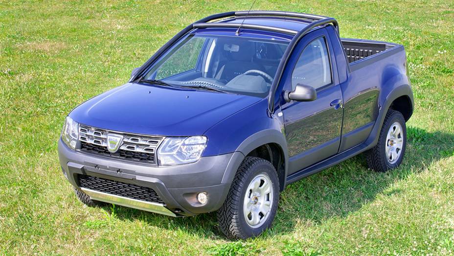 Dacia exibiu nesta ter&ccedil;a-feira (7) sua picape baseada no Duster | <a href="https://gutenberg.quatrorodas.abril.com.br/noticias/fabricantes/dacia-oficializa-duster-picape-805080.shtml" rel="migration">Leia mais</a>