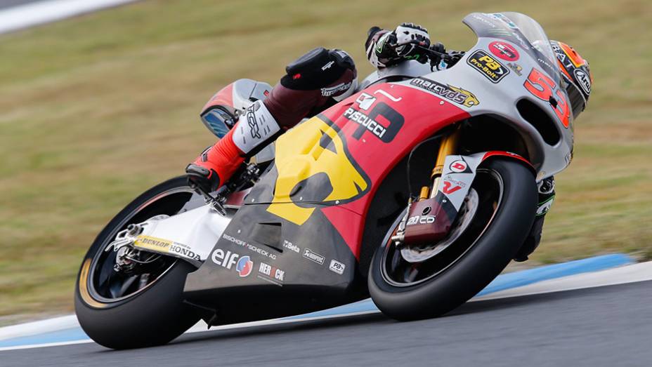 Esteve Rabat liderou a Moto2 | <a href="https://gutenberg.quatrorodas.abril.com.br/moto/noticias/motogp-dovizioso-mais-rapido-motegi-805474.shtml" rel="migration">Leia mais</a>