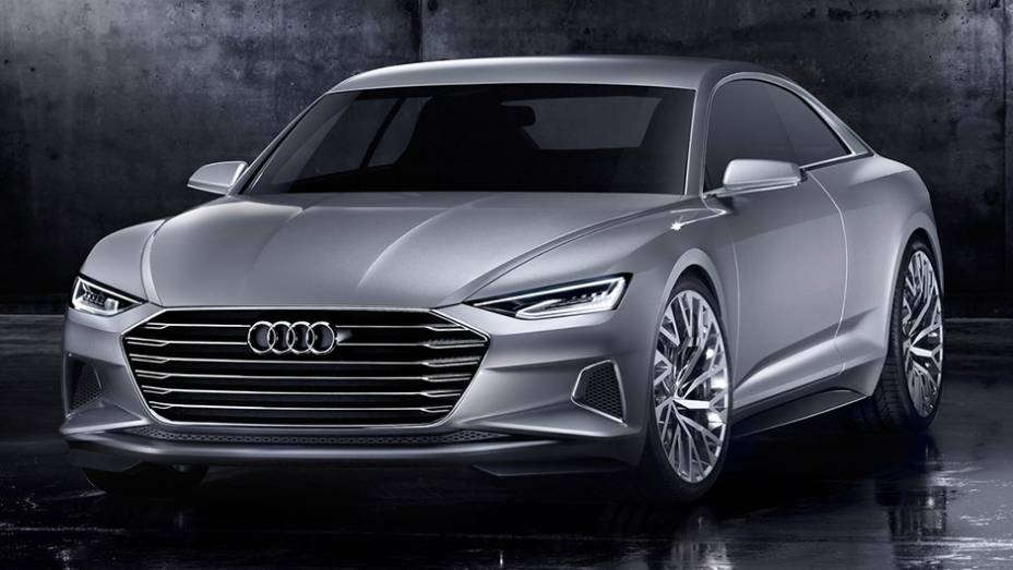 Pelos lados da Audi no Sal&atilde;o de Los Angeles, o lan&ccedil;amento mais aguardado era do conceito Prologue | <a href="https://gutenberg.quatrorodas.abril.com.br/noticias/saloes/losangeles-2014/conceito-audi-prologue-finalmente-revelado-816158.shtml" rel="migration">Leia mais</a>
