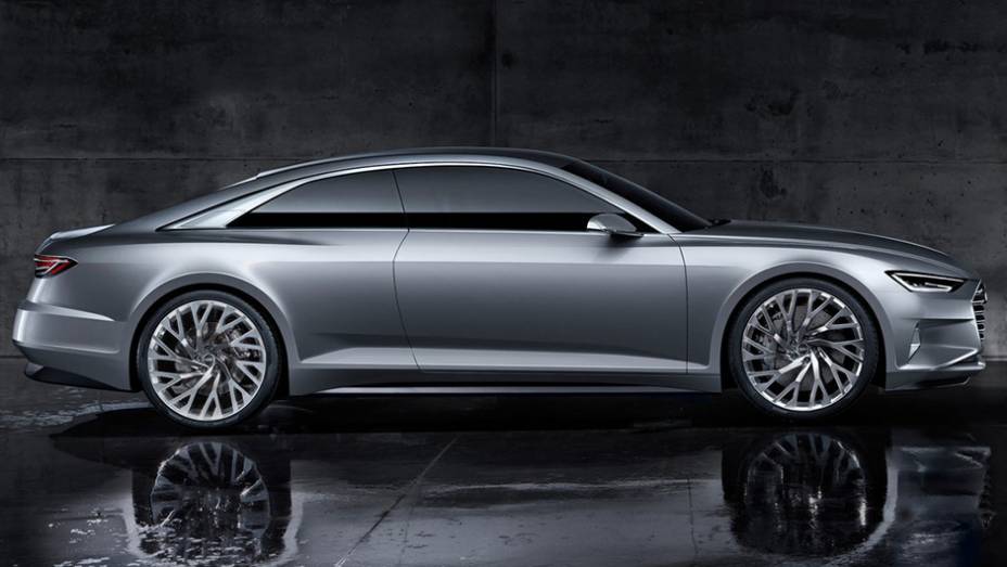 Ele foi preparado para antecipar a linha de desenho que a montadora alemã irá seguir nos próximos anos | <a href="https://gutenberg.quatrorodas.abril.com.br/noticias/saloes/losangeles-2014/conceito-audi-prologue-finalmente-revelado-816158.shtml" rel="migration">Leia mais</a>