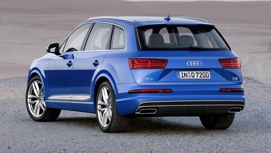 Diversas opções de motorização estão disponíveis | <a href="https://gutenberg.quatrorodas.abril.com.br/noticias/saloes/detroit-2015/vazam-imagens-novo-audi-q7-820180.shtml" rel="migration">Leia mais</a>