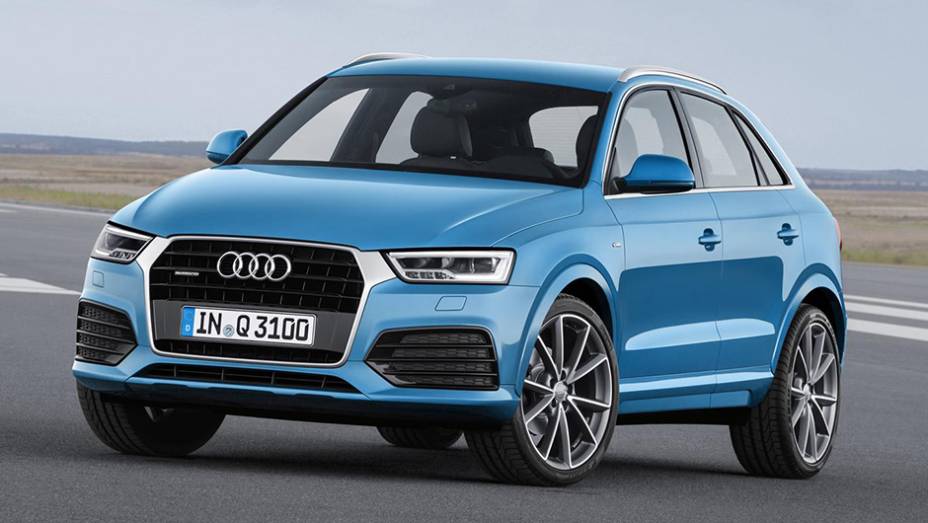 A Audi aproveitou o Salão de Detroit para apresentar o renovado Q3 | <a href="https://gutenberg.quatrorodas.abril.com.br/noticias/saloes/detroit-2015/audi-promove-facelift-q3-825580.shtml" rel="migration">Leia mais</a>