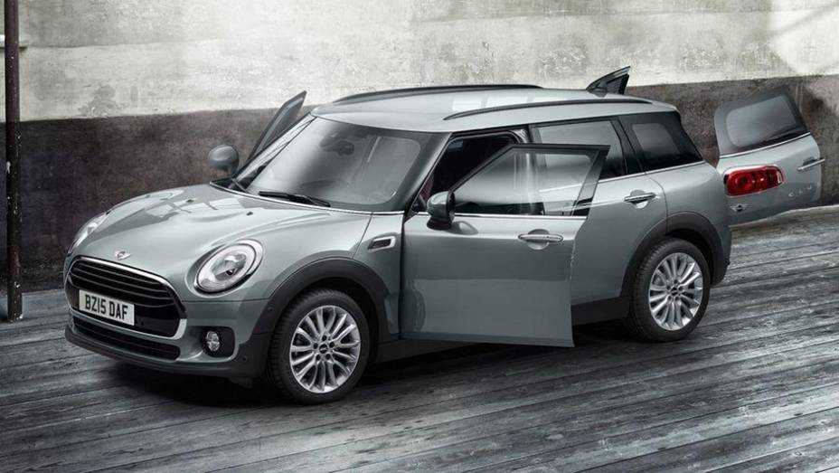 O novo Clubman é o maior modelo já feito pela Mini | <a href="https://gutenberg.quatrorodas.abril.com.br/noticias/fabricantes/mini-clubman-chega-segunda-geracao-880622.shtml" rel="migration">Leia mais</a>