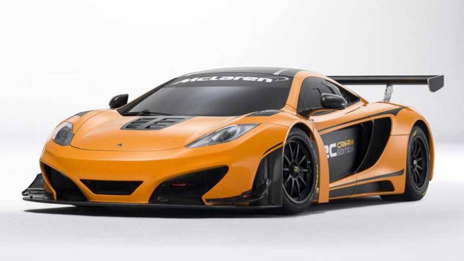 Segundo a empresa inglesa, o 12C Can-Am foi baseado na versão que disputa as competições de GT3 | <a href="https://gutenberg.quatrorodas.abril.com.br/noticias/fabricantes/mclaren-exibe-nova-versao-mp4-12c-697456.shtml" rel="migration">Leia mais</a>