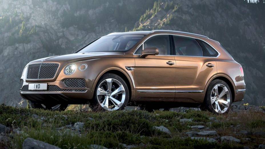 Visualmente, o Bentayga não surpreende, mantendo o padrão de outros modelos da Bentley | <a href="https://gutenberg.quatrorodas.abril.com.br//noticias/fabricantes/bentley-bentayga-eleva-patamar-suvs-luxo-903320.shtml" target="_blank" rel="migration">Leia mais</a>