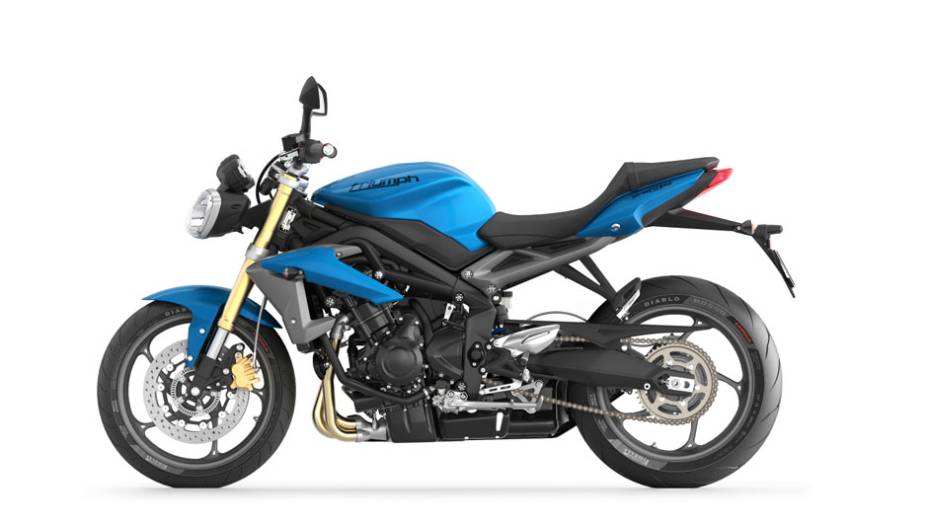 A estratégia da Triumph juntar o estilo da Speed Triple com a agilidade da Daytona 675R | <a href="https://gutenberg.quatrorodas.abril.com.br/moto/noticias/triumph-lanca-daytona-675r-street-triple-741449.shtml" rel="migration">Leia mais</a>