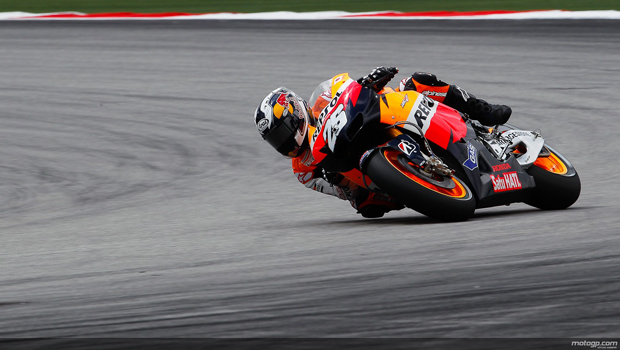 Dani Pedrosa faz melhor tempo Dani Pedrosa faz melhor tempo