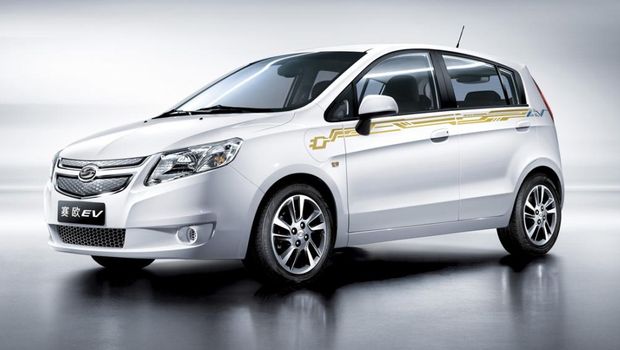GM chinesa lança carro elétrico no Salão de Guangzhou