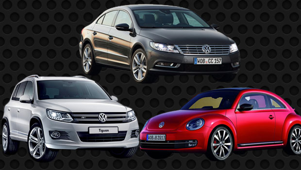 VW lança CC, Fusca e Tiguan R-Line