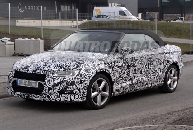 Flagrado: Audi A3 conversível