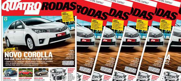 Novo Corolla é destaque da QUATRO RODAS de julho