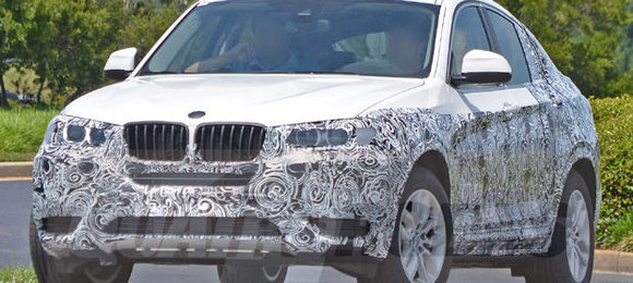 BMW X4 é flagrado em testes