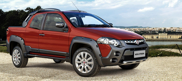 Fiat revela Strada três portas