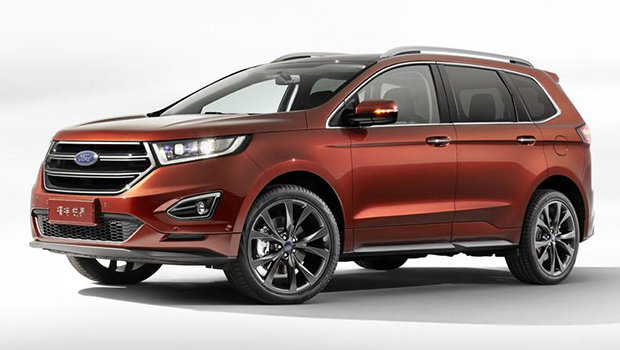 Ford revela Edge de sete lugares