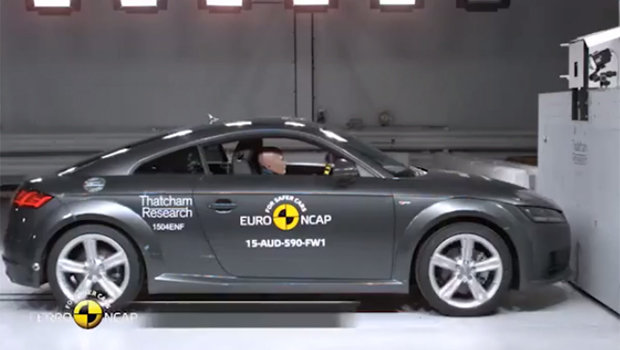 Audi TT obtém quatro estrelas em teste do Euro NCAP