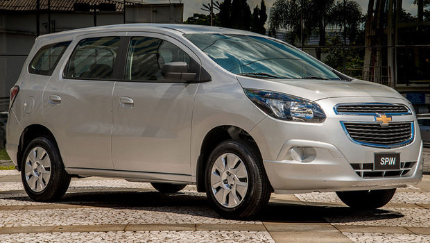 Chevrolet apresenta linha 2016 da Spin