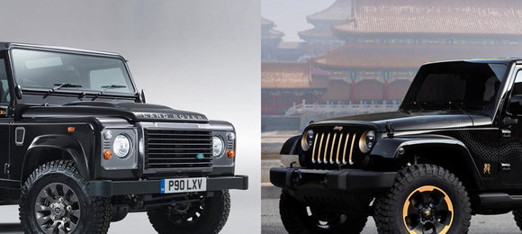 Jeep Wrangler e Land Rover Defender brigam no Duelo da Semana