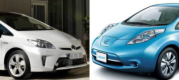 Leaf e Prius brigam no Duelo da Semana