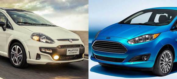 New Fiesta e Punto brigam no Duelo da Semana