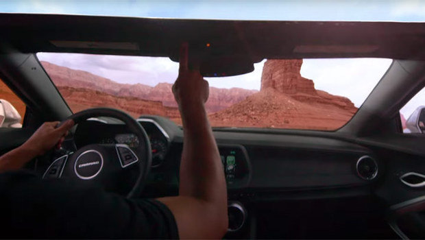 Chevrolet divulga teaser do Camaro Conversível