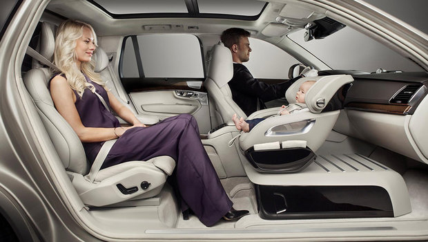 Volvo mostra protótipo de assento infantil