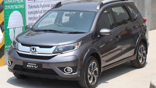 SUV da Honda para a Ásia, BR-V de produção é visto pela primeira vez