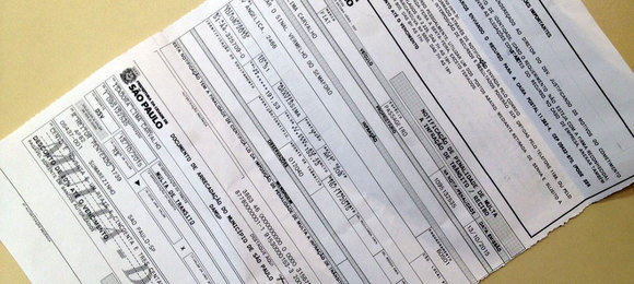 Pontos acumulados na CNH serão informados em notificações de multas