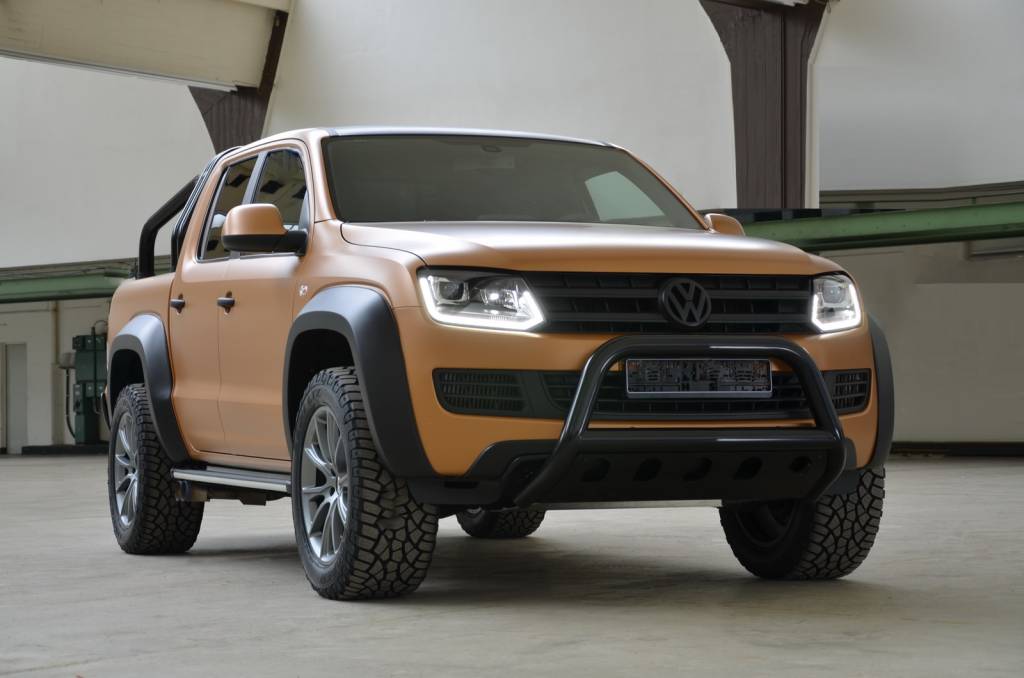 Amarok ganha motor V8 TDI após passar por preparadora alemã