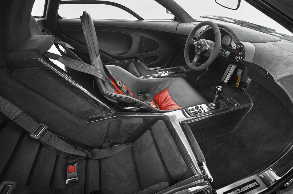 McLaren F1 interior McLaren F1 interior