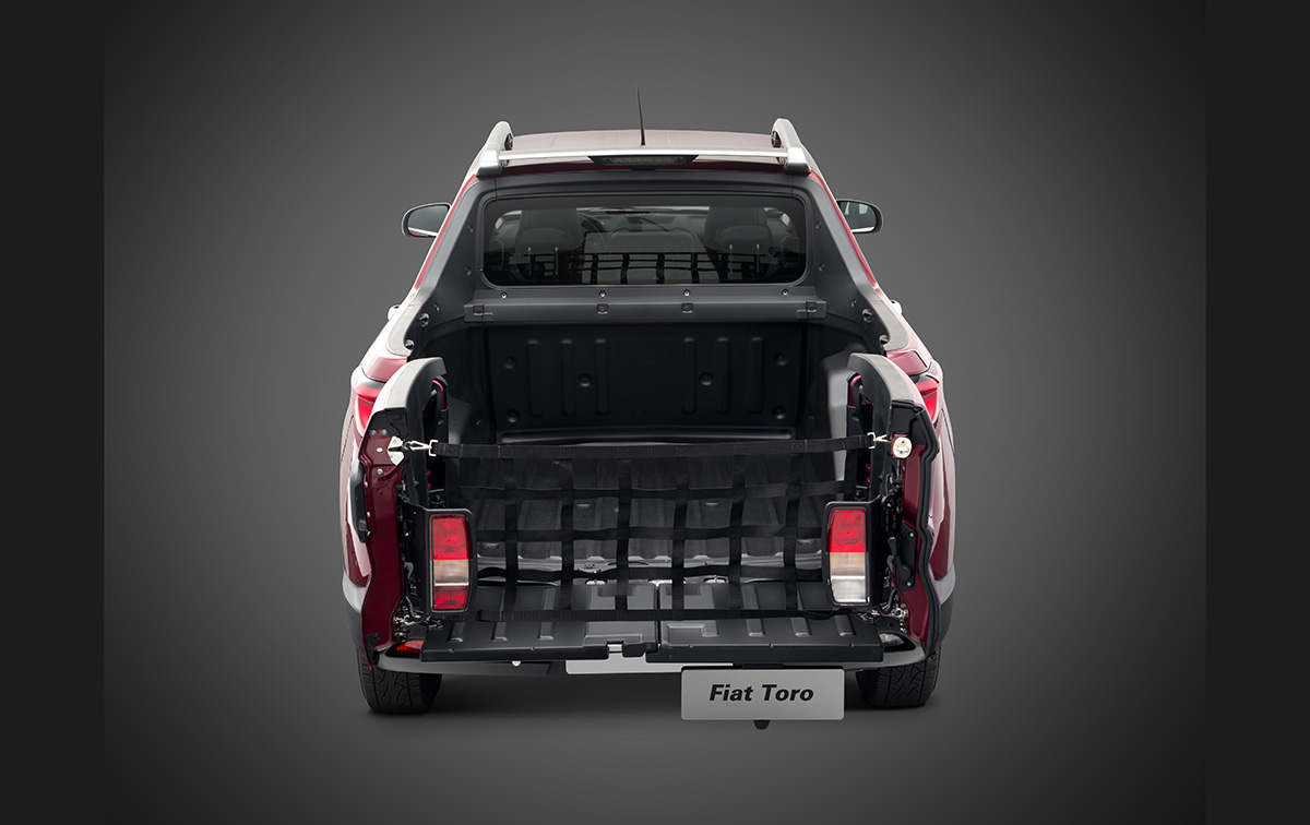 Extensor da ca&ccedil;amba da Fiat Toro