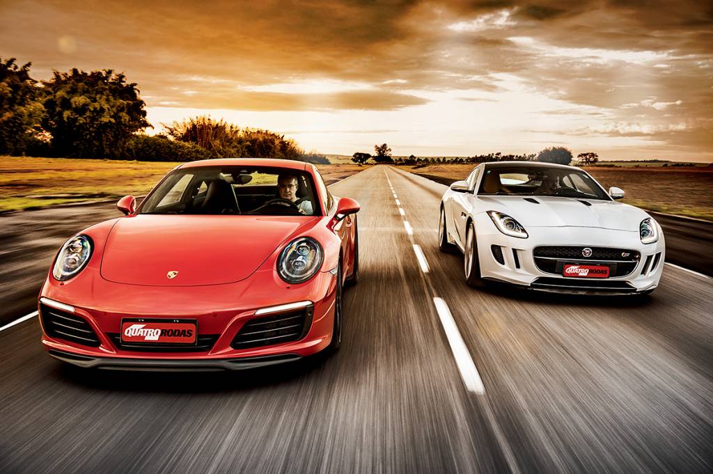 Porsche 911 Carrera S x Jaguar F-Type S Porsche 911 Carrera S x Jaguar F-Type S