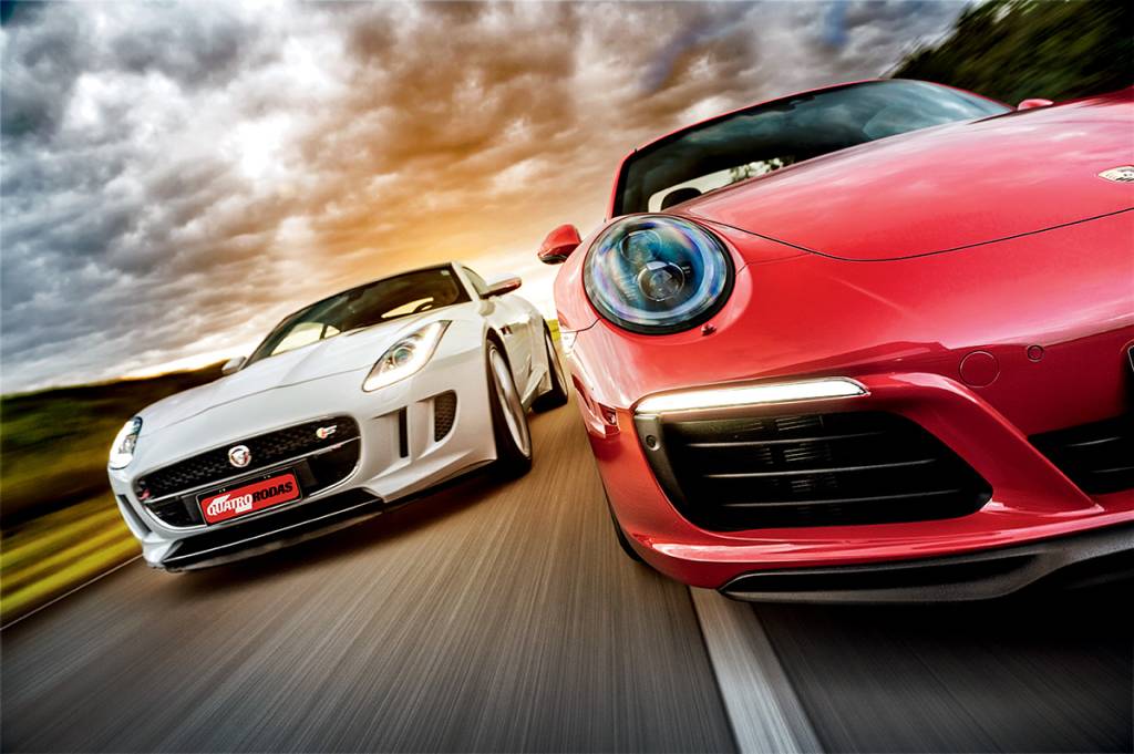 Porsche 911 Carrera S x Jaguar F-Type S Porsche 911 Carrera S x Jaguar F-Type S