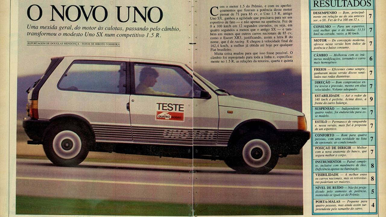 QUATRO RODAS - novembro de 1986